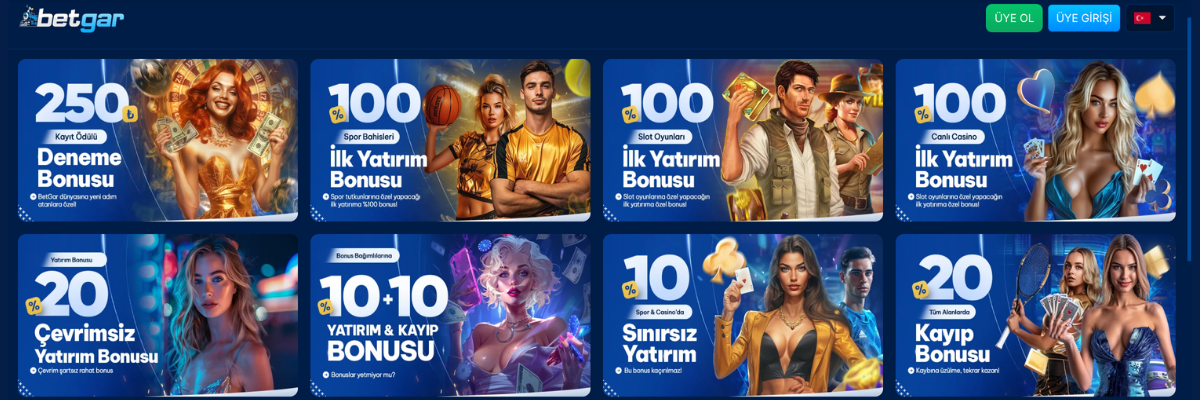 Betgar Bonus ve Promosyonlar